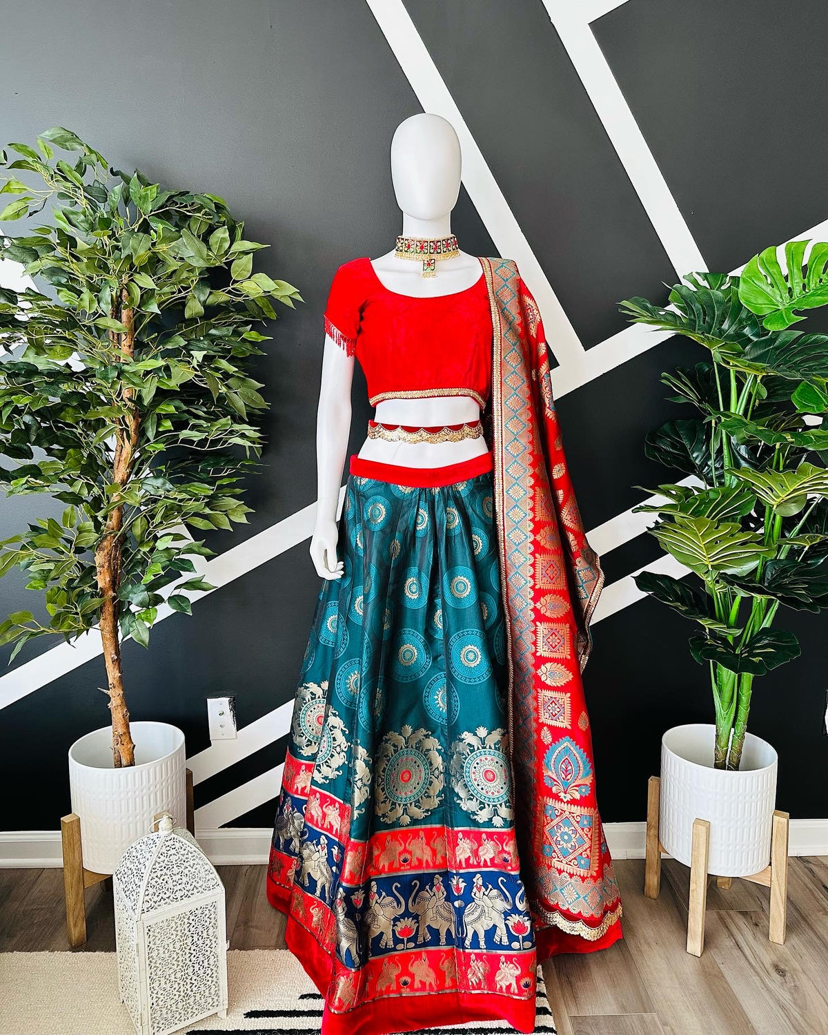 Banarasi Lehenga with Designer touch